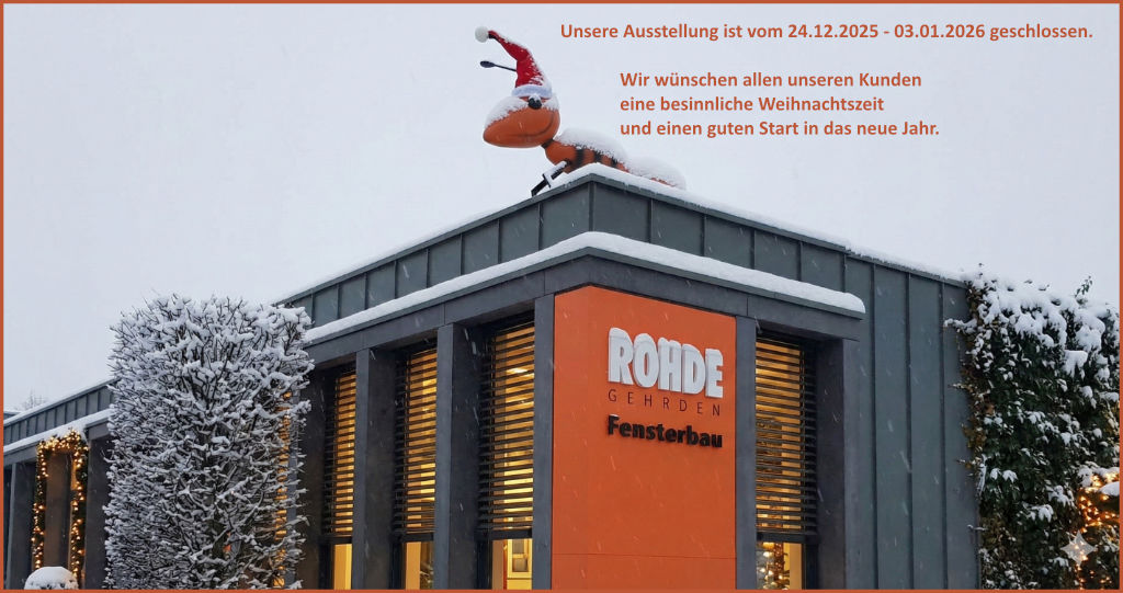 Öffnungszeiten Weihnachten 25, Ausstellung geschlossen vom 24.12.25 - 3.1.26